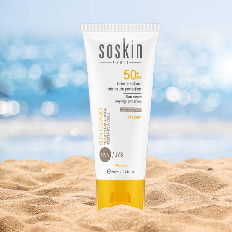 SUN Sun cream very high protection SPF50+ RICHکرم ضد آفتاب با 50 SPF (ساده و رنگی)